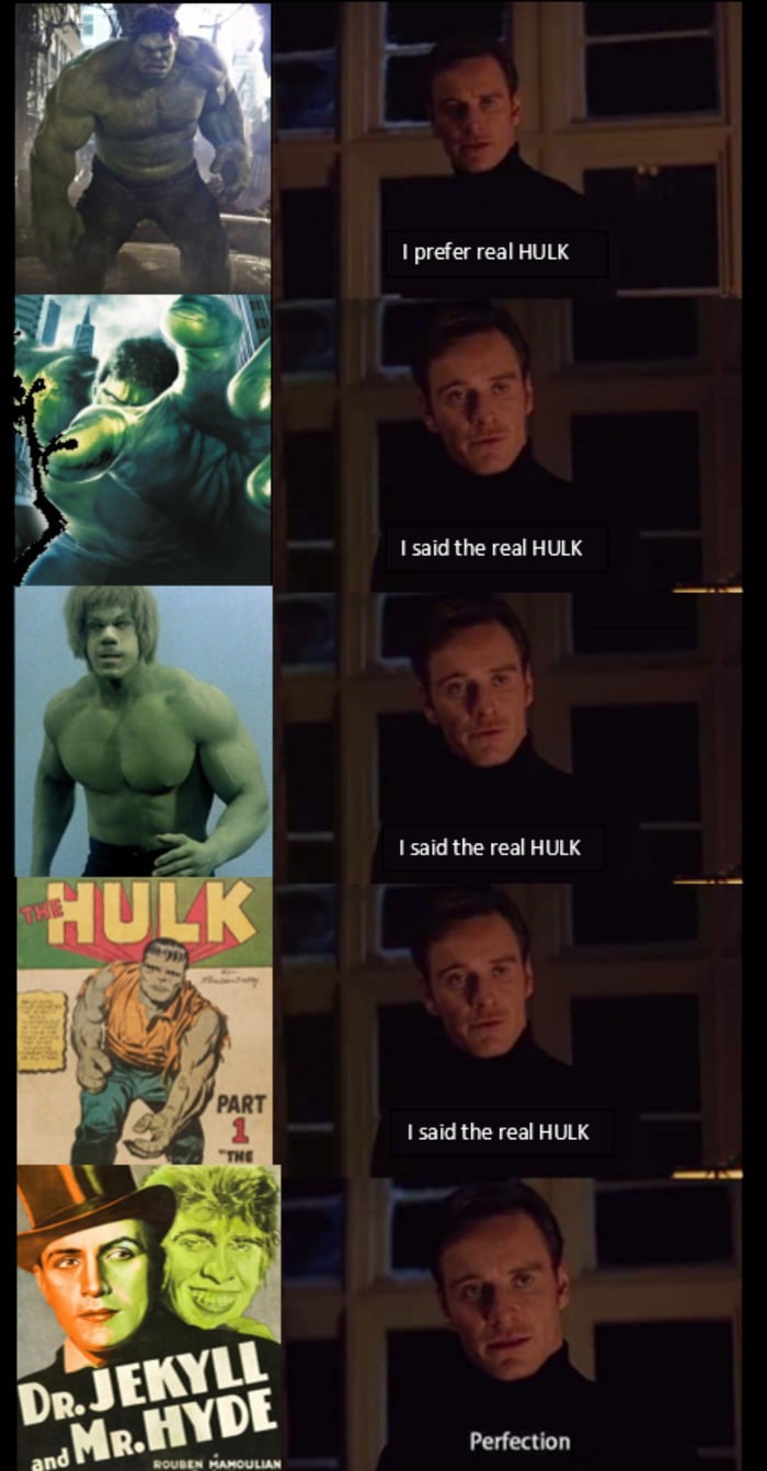The real Hulk! - meme
