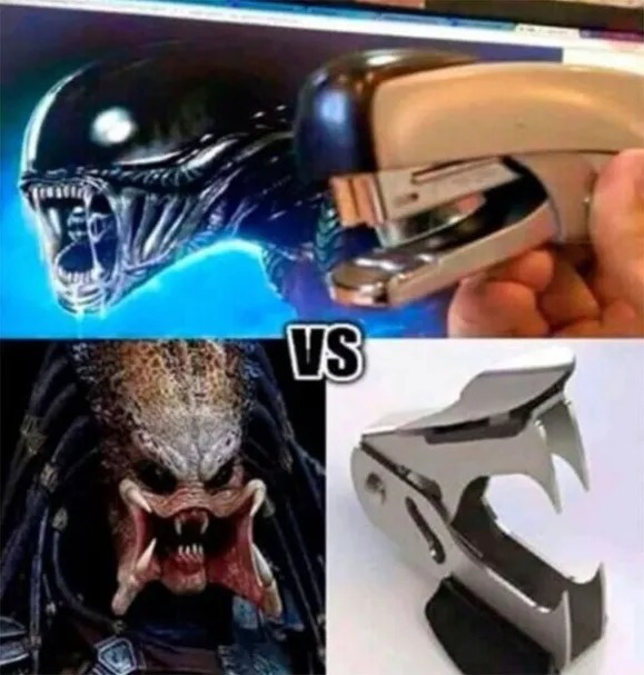 alien vs predator - meme