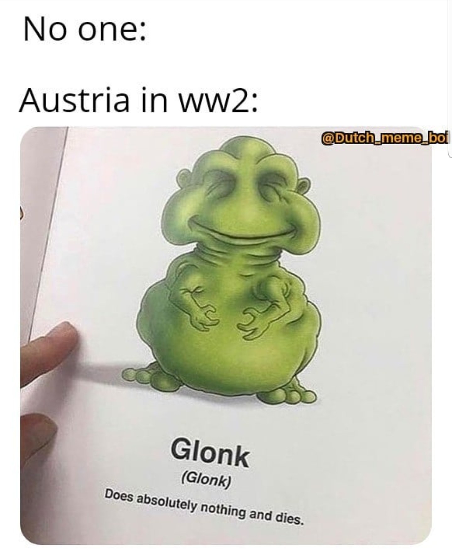 Austria is dumb - meme
