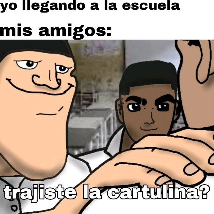 ¿Les pasó? - meme