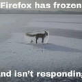 Frozen Firefox