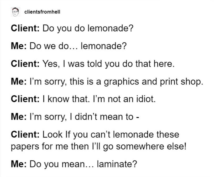 Lemonade - meme