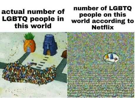 Netflix: Youre all gay, you just dont know it yet - meme