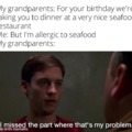 Birthday party with grandpas