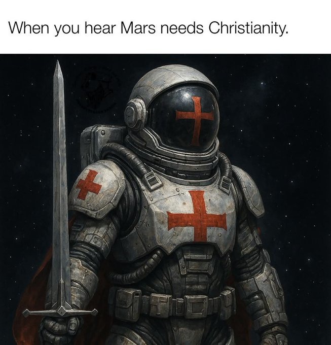i was born to be a crusader - meme