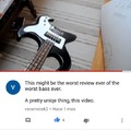The worst review erver of the worst bass ever