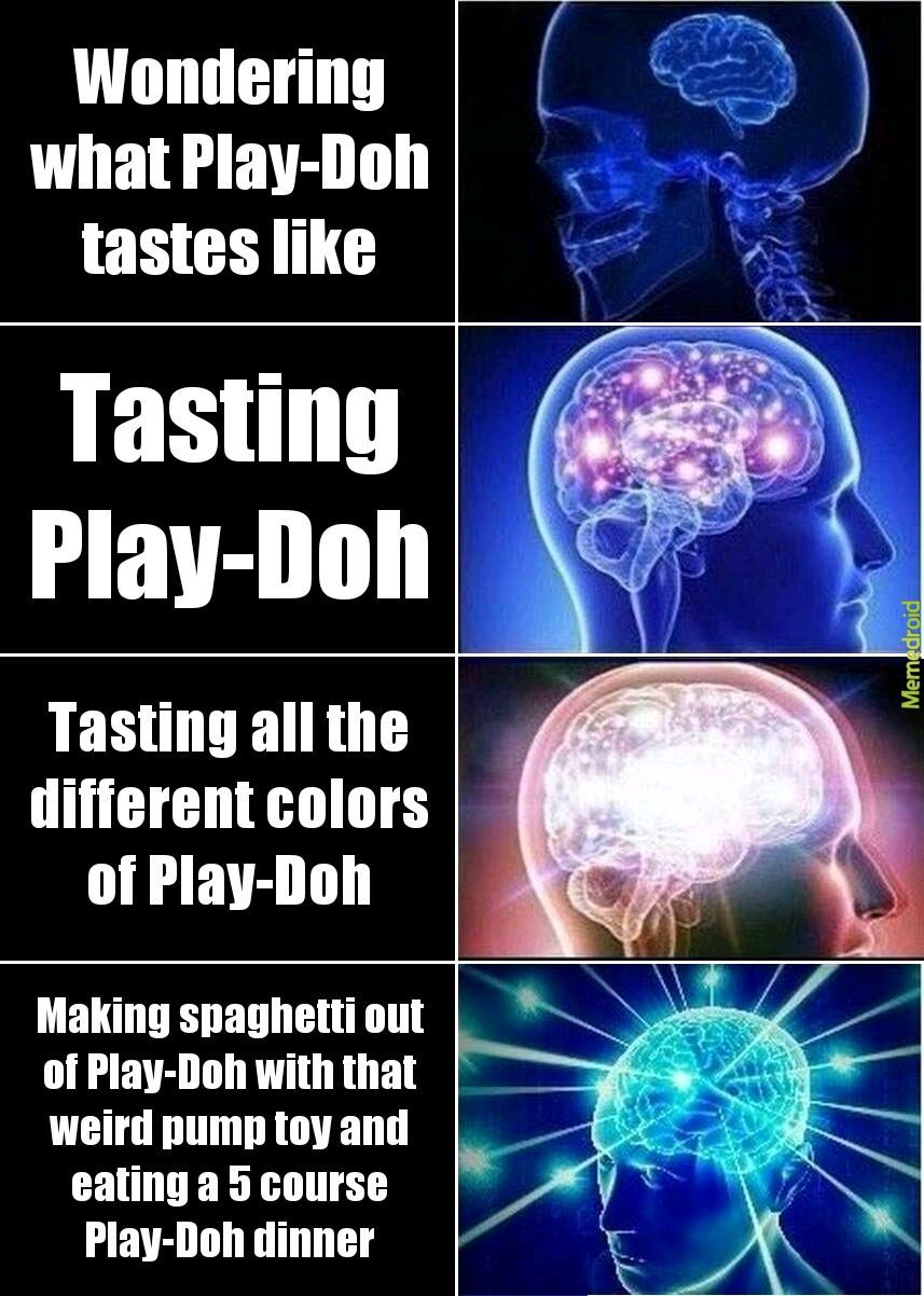 Delicious Play-Doh - meme