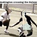 George Washington Crossing the Delaware