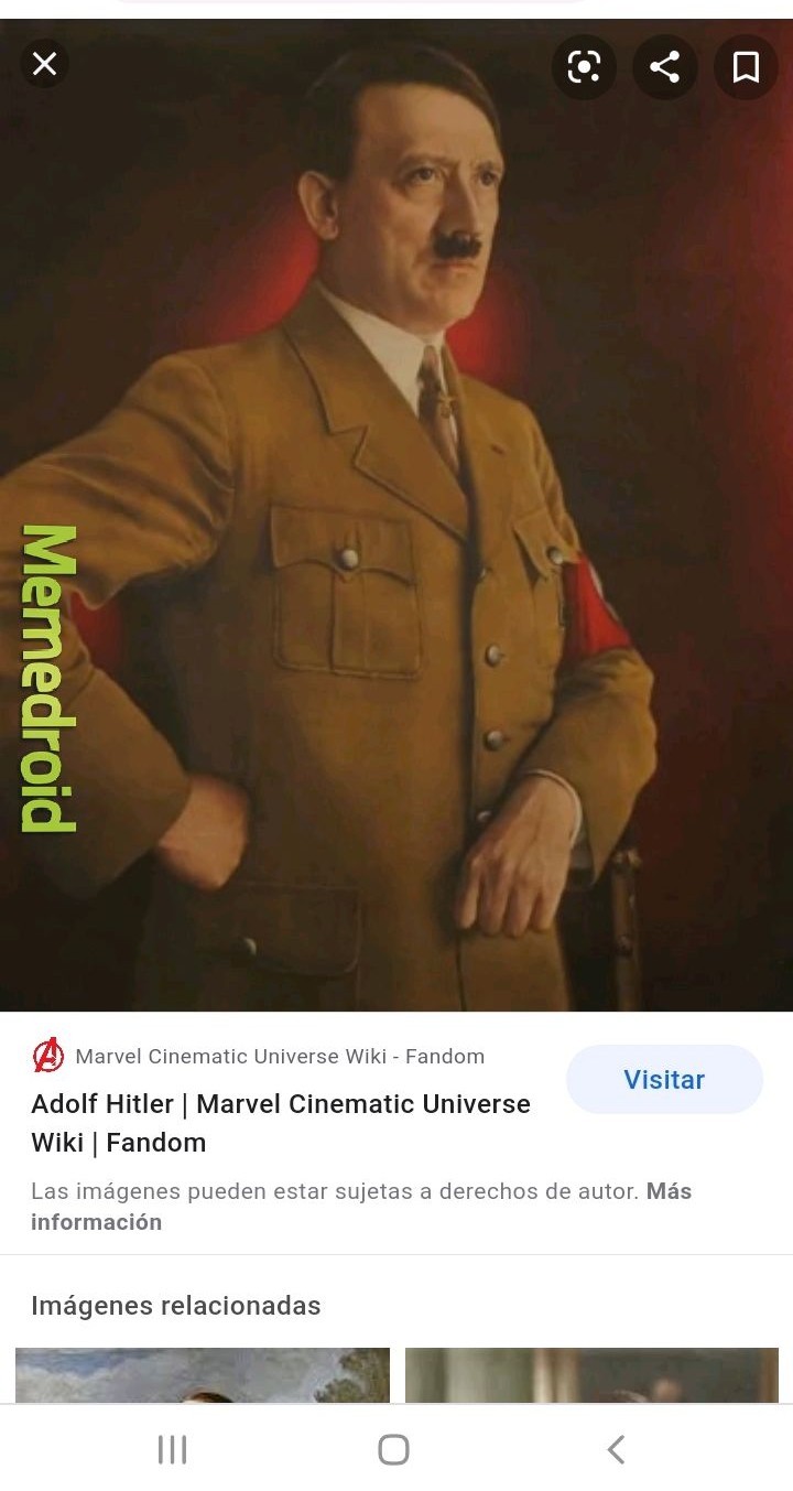 Hitler el mejor personaje de marvel - meme