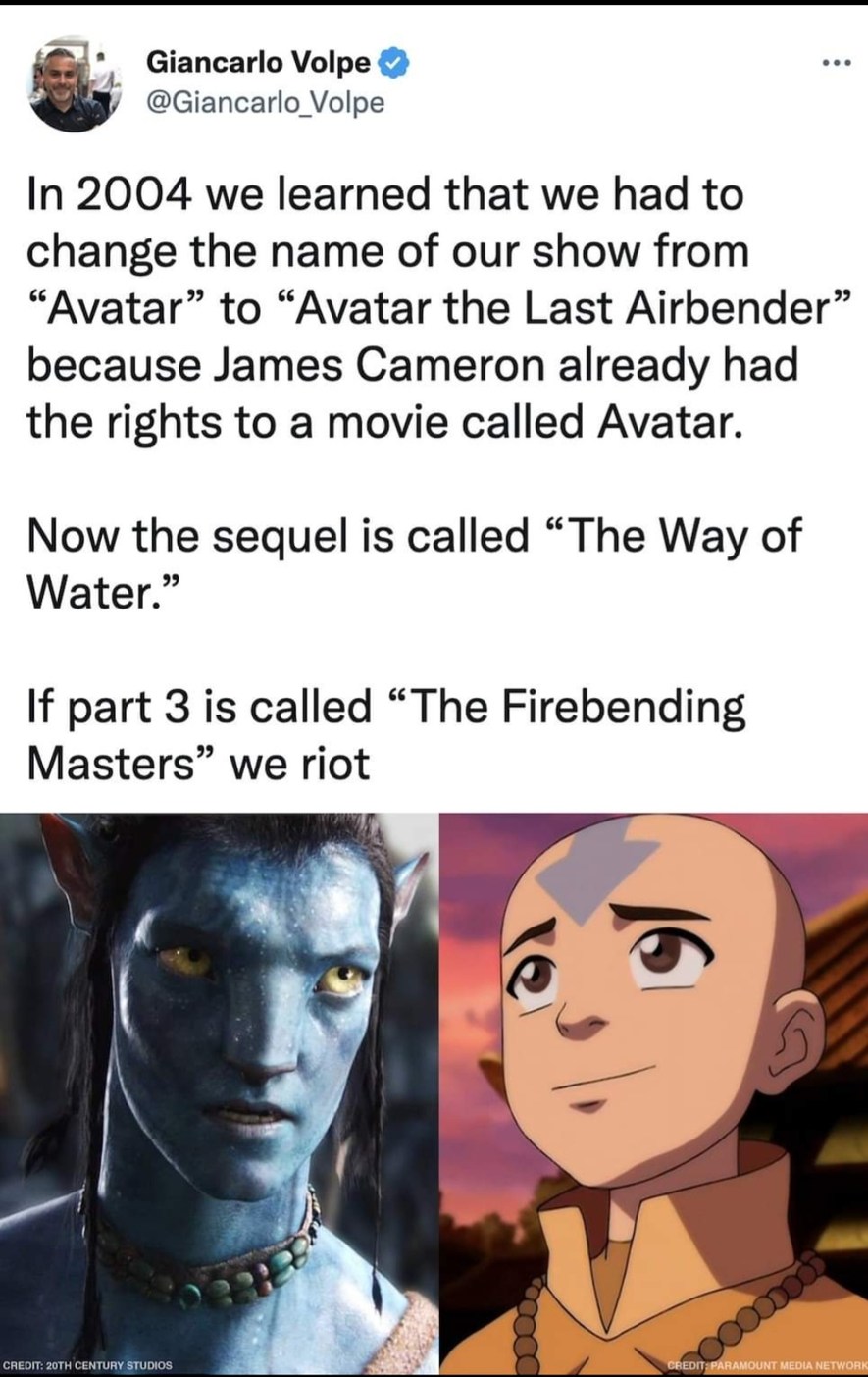 The best Avatar The Last Airbender memes :) Memedroid avatar anime meme 2024:
Cười đến chảy nước mắt với những meme hài hước về Avatar The Last Airbender trên Memedroid. Với tinh thần sáng tạo và hài hước, những bức ảnh này sẽ khiến bạn cảm thấy tuyệt vời và có một ngày tốt lành.
