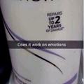 Does it work on emotions?