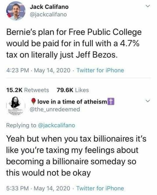 Tax the rich already - meme