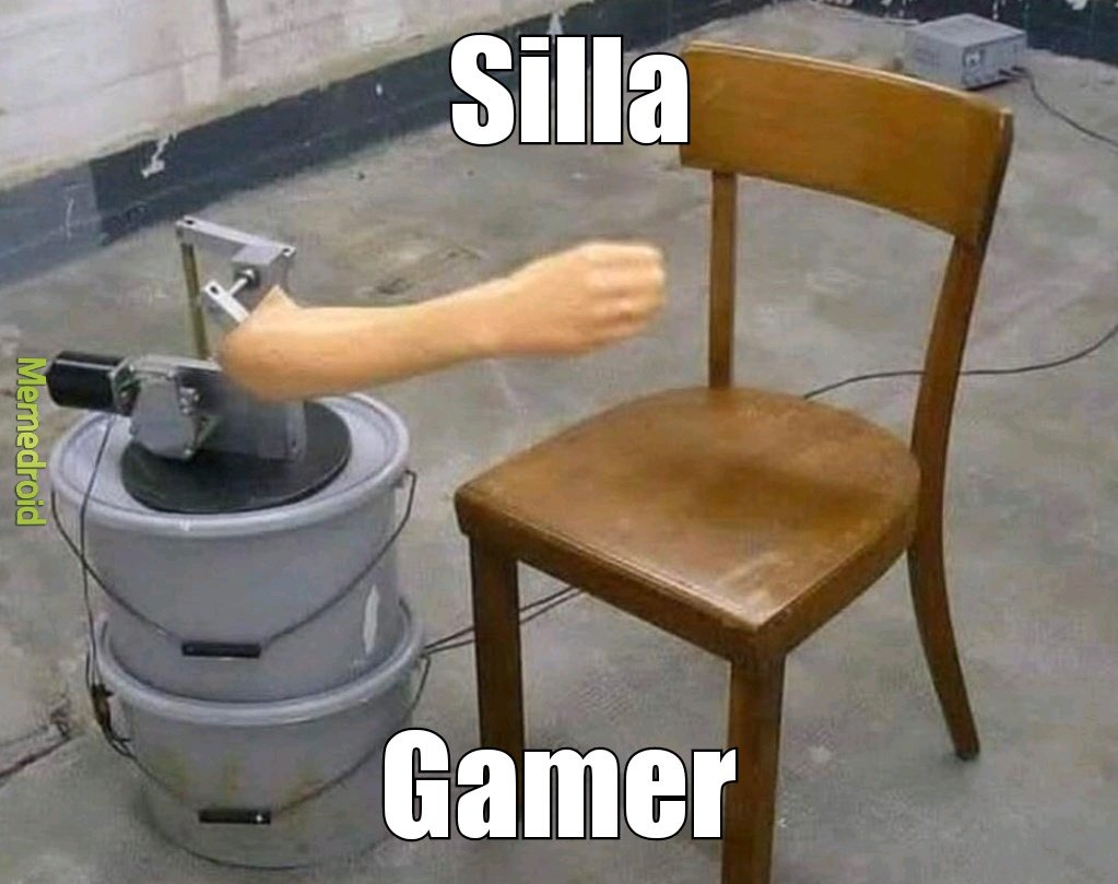 Silla gamer - meme