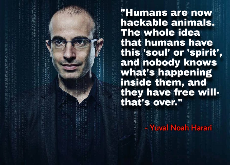 Allow me to introduce Klaus Schwab's top advisor, Professor Yuval Noah Harari. - meme