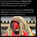 Kansas city shooter, ironic