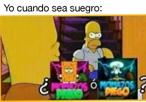 Momazos Diego o momazos Pablo?? - meme