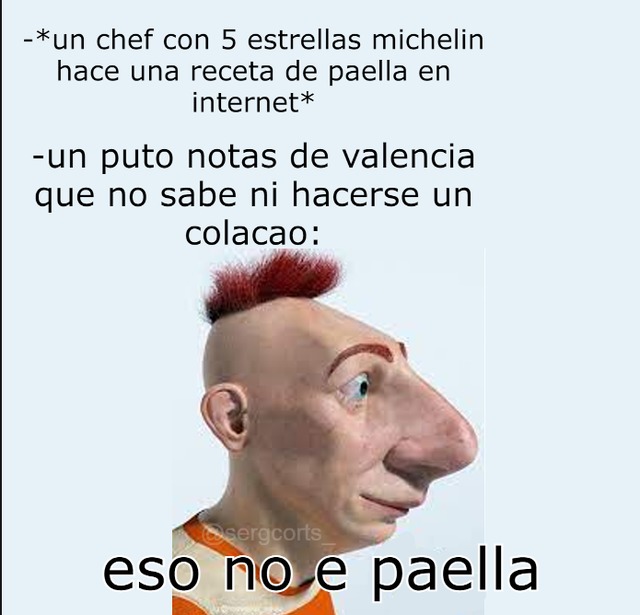 Paella de Valencia - meme
