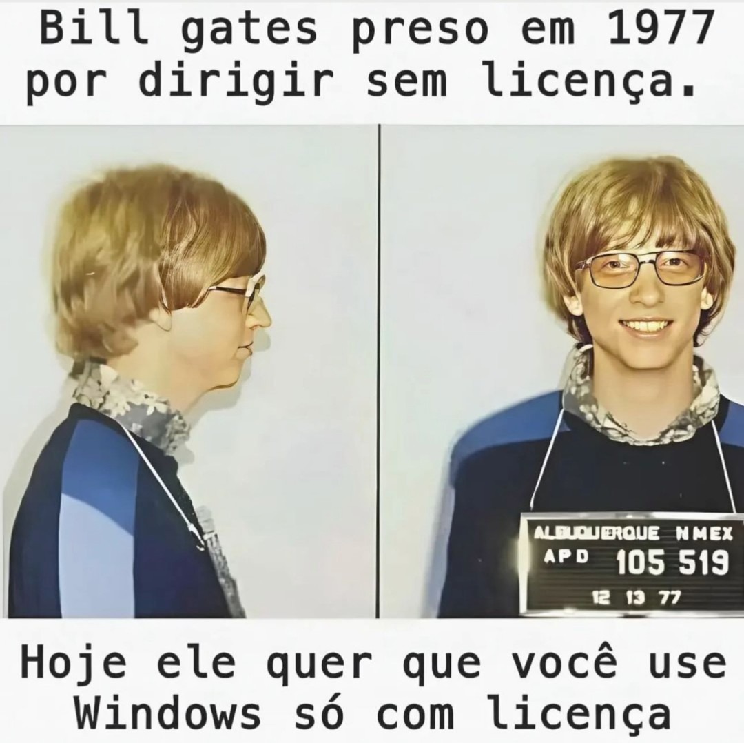 Bill portões - meme