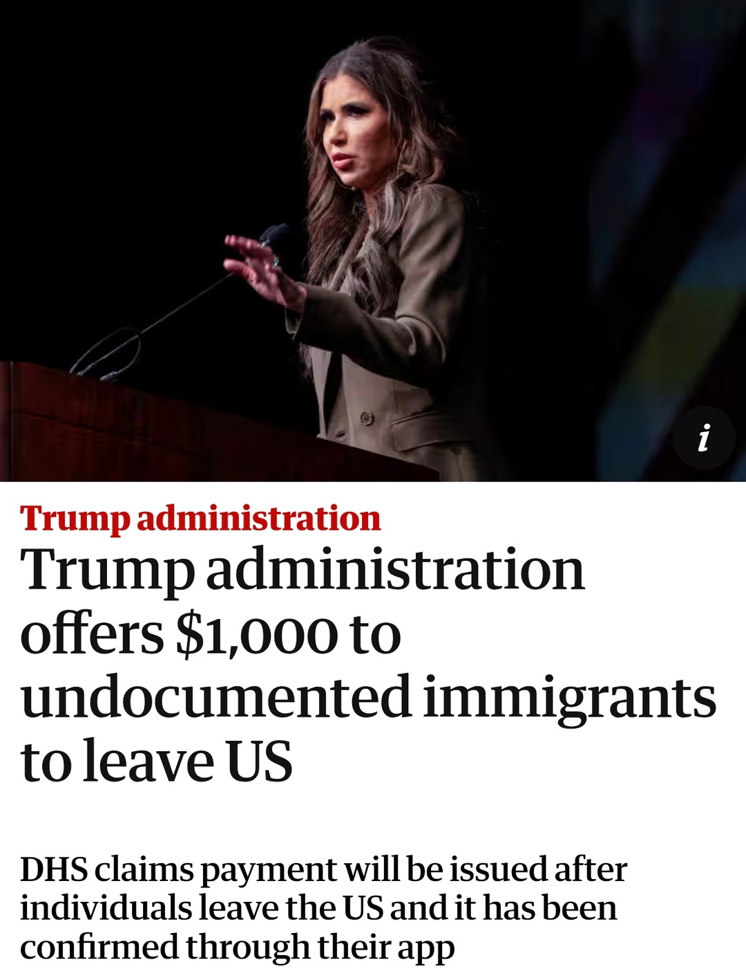Trump admin offering $1K to leave the US like it's airline overbooking - meme