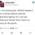 First world poor