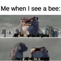 Aa! A bee!