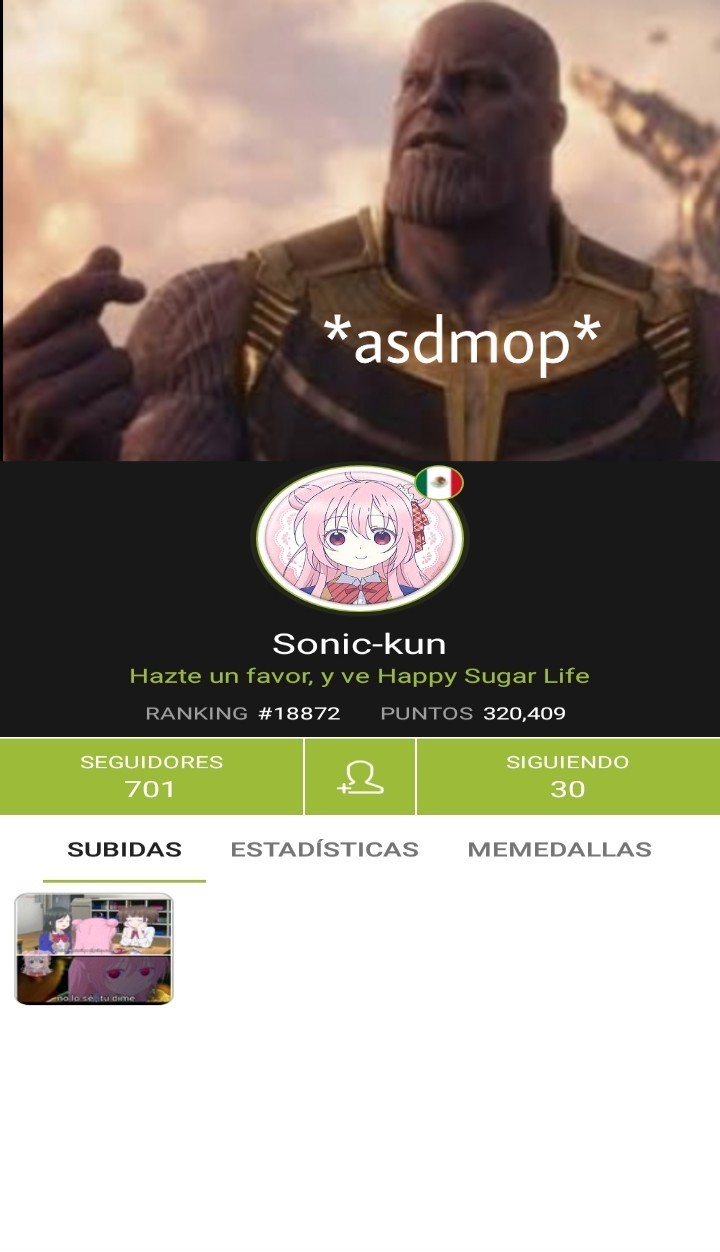 Asdmop borró los memes de Sonic kun