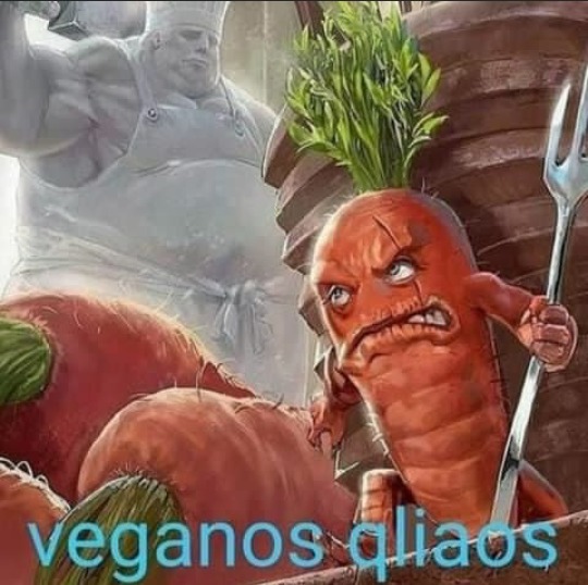La zanahoria más dura que verás - meme