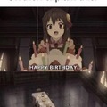 Happy birthday to me (it's not my birthday)
