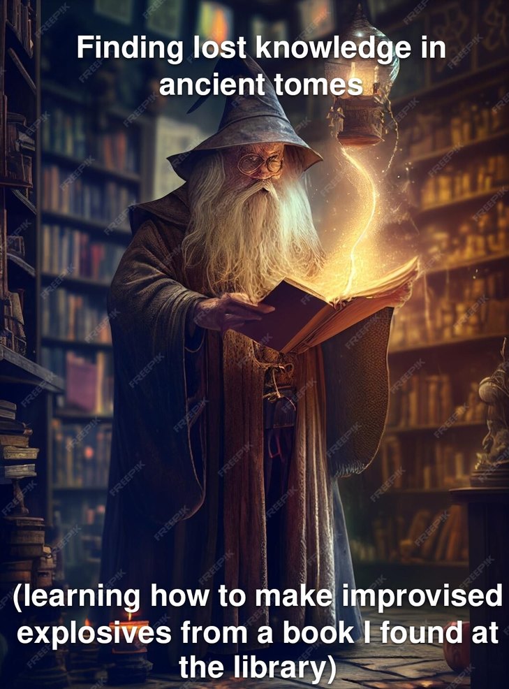 Gonna use this knowledge to cast a devious spell - meme