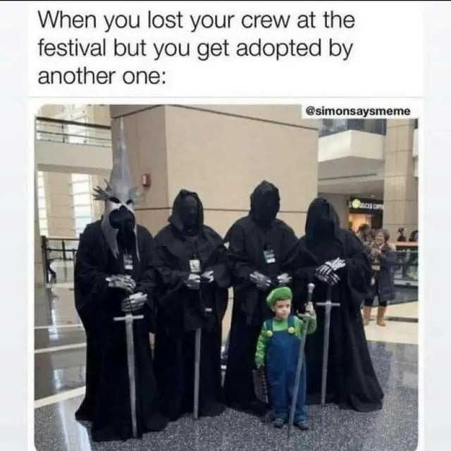 the dark crew - meme