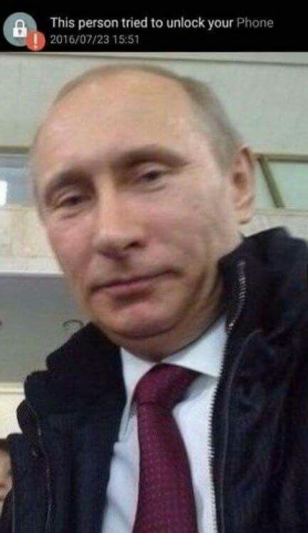 Fuck off, Putin! Stay out of my phone! - meme