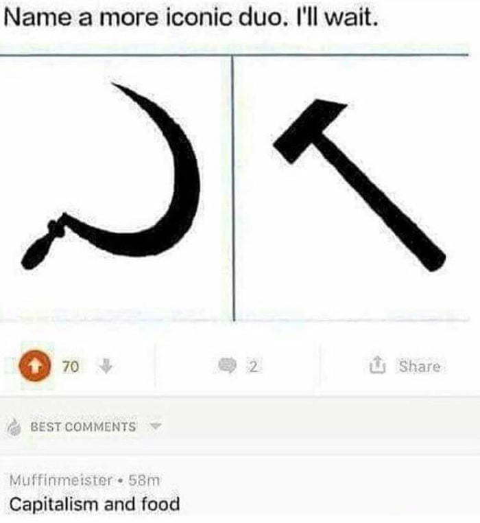 Communism vs Capitalism - meme
