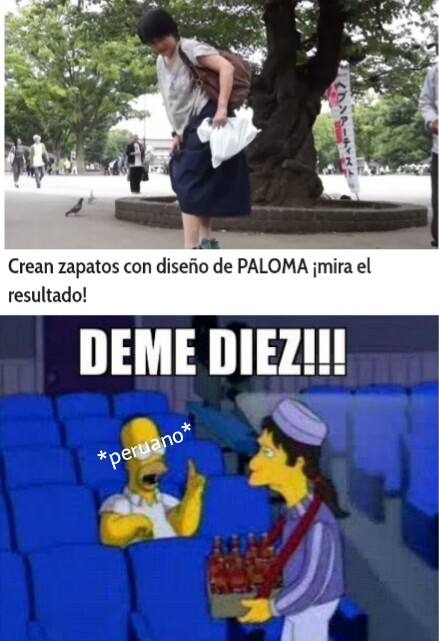 Stos peruanos - meme