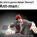 ant man up the bum