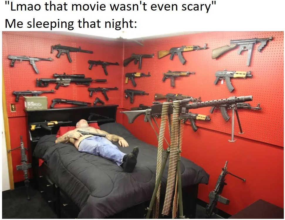 Well it ain't that scary tho - meme