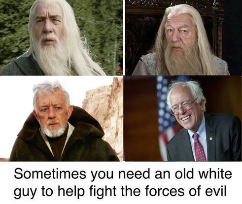 Who else is voting Gandalf for president - meme