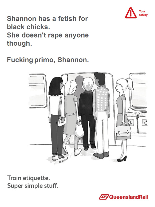 Train Etiquette - meme