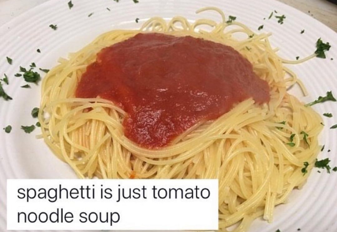 I hope she makes lot's of Spaghetti - meme