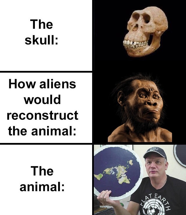 Aliens: this is beyond science - meme