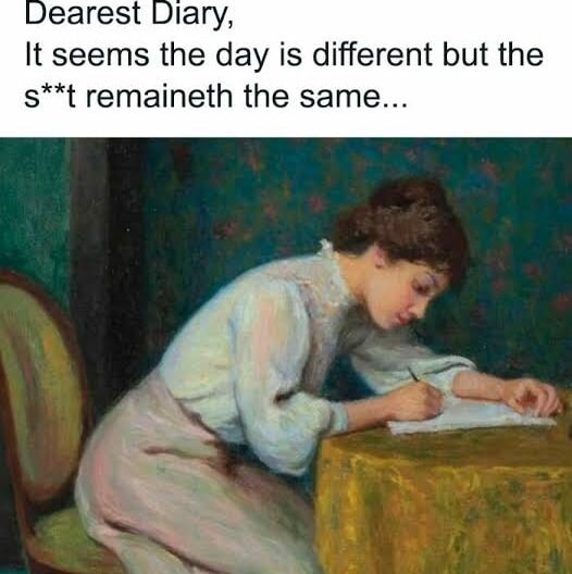 Diary - meme