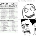 what would your heavy metal band be?