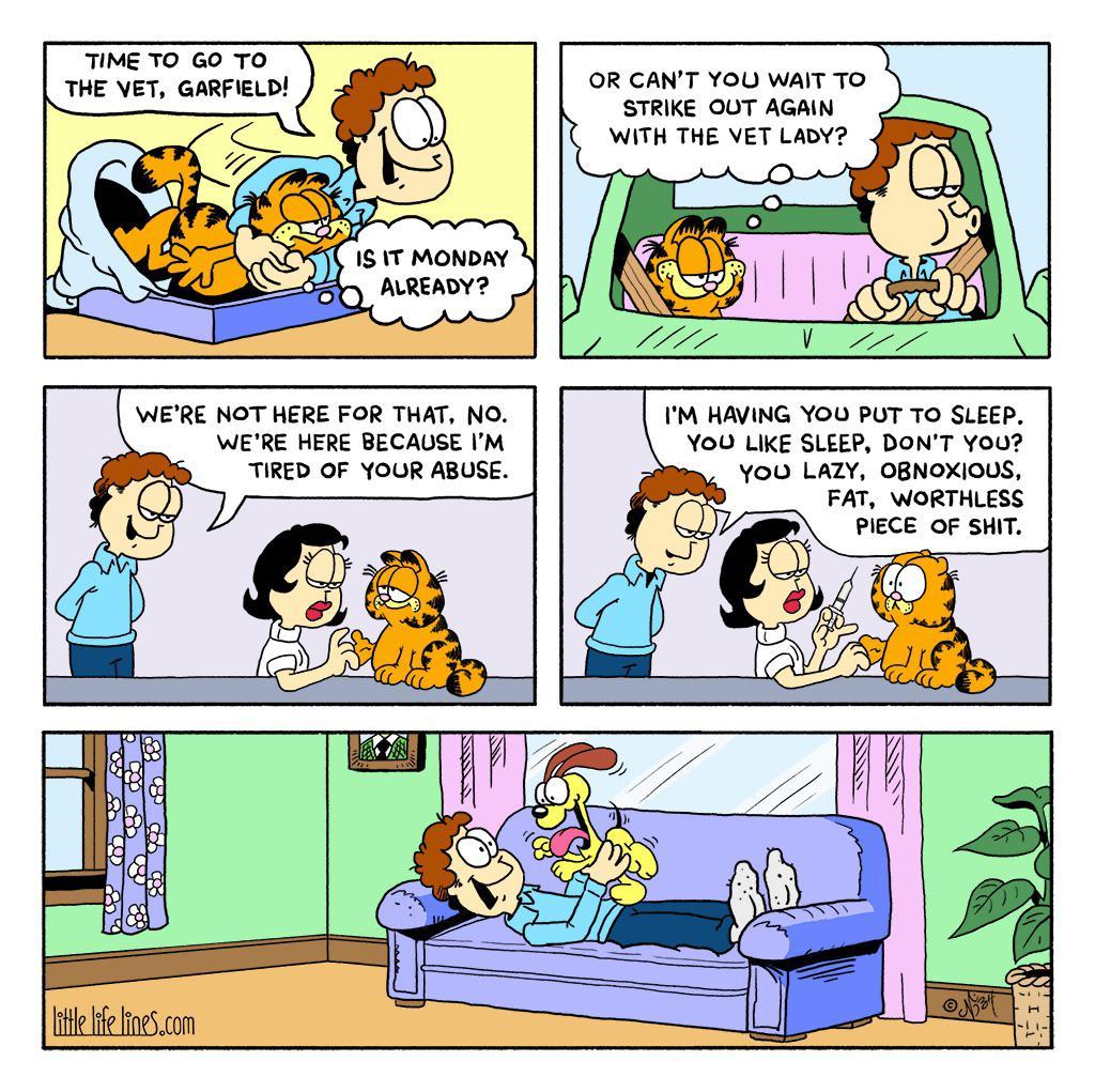 Bye Garfield - meme