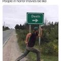 people in horror movies