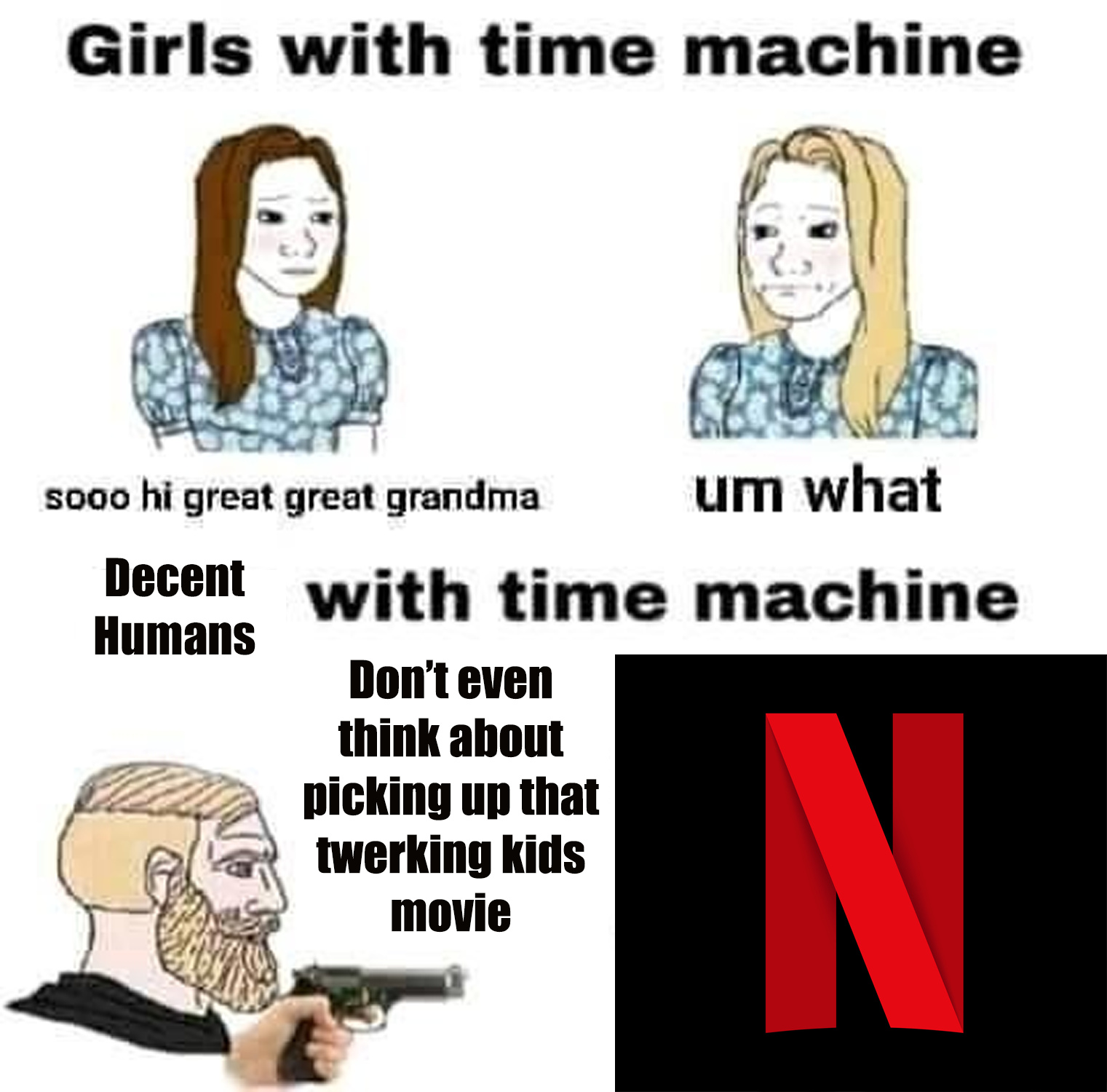 Im disappointed in Netflix - meme