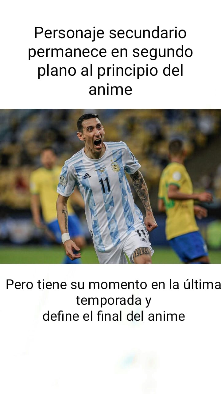 Típica situación de anime VAMOOOOS ARGENTINA CARAAJOOO - meme