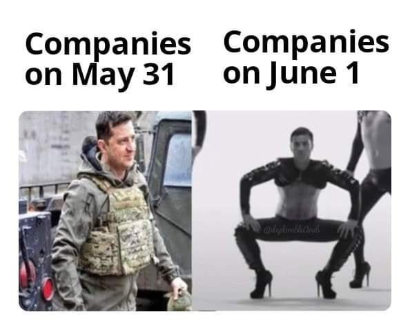 Companies be like - meme
