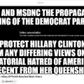 MSDNC Pro Clinton Propaganda