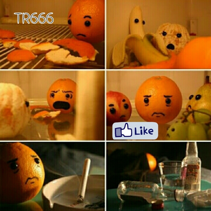 Depressione for arancia - meme