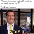 British stealing