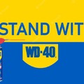 Stand with WD-40